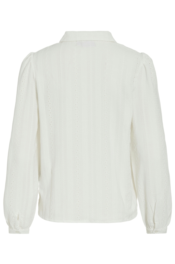 VIZANIA L/S SHIRT - NOOS 14107476 CLOUD DANCER